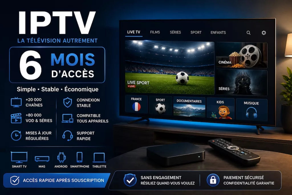 6 Mois Service TV 🖥️